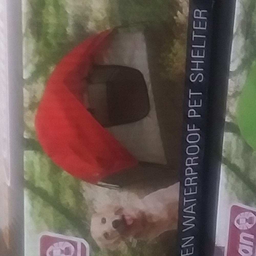 Coleman portable pet shelter 38x27x28